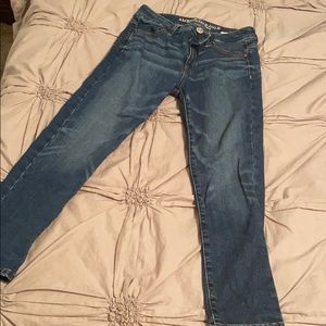 High rise super stretch American Eagle Capri